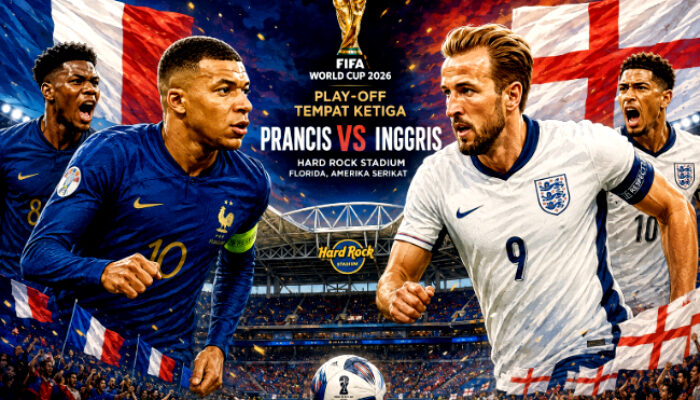 Prediksi Pertandingan Prancis vs Inggris, Perebutan Tempat Ketiga
