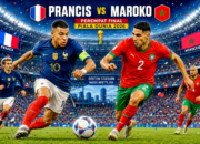 Jadwal dan Prediksi Pertandingan Prancis vs Maroko pada pertandingan perempat final Piala Dunia 2026 Jumat (10/7/2026)
