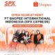 Shopee Indonesia membuka lagi lowongan kerja, Juli 2026 untuk berbagai posisi di sejumlah divisi terbuka bagi lulusan baru hingga profesional