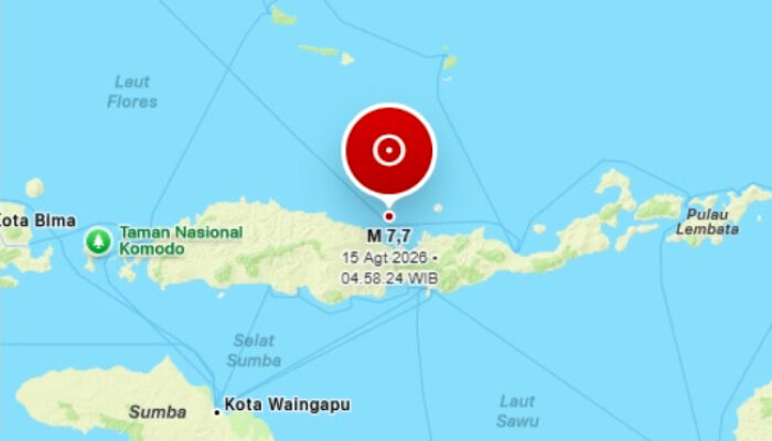 Gempa Dahsyat Mengguncang Flores