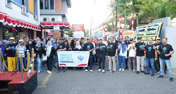 Memeriahkan Ulang Tahun ke-69 LAN RI, Sabtu (1/8/2026), Pusjar SKMP dan Politeknik STIA LAN Makassar perkuat sinergi transformasi birokrasi.