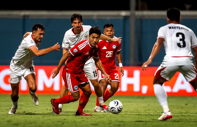 Timnas Indonesia Menguasai Pertandingan, Tapi Gagal ke Semifinal Piala AFF 2026 pada pertandingan fase grup di Jalan Besar Stadium