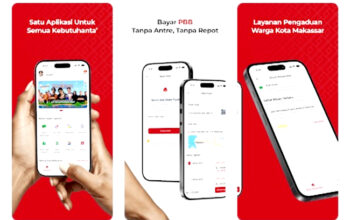 Warga Makassar Bisa Cetak KK dan Bayar PBB Real Time 24 Jam melalui fitur baru terintegrasi pada aplikasi utama Lontara+