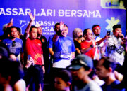 Appi Melepas dan Mengikuti SMAnSA Run 10 KM pada Minggu (2/8/2026) di Jl. Sudirman Makassar dalam kategori 10K dan 5K