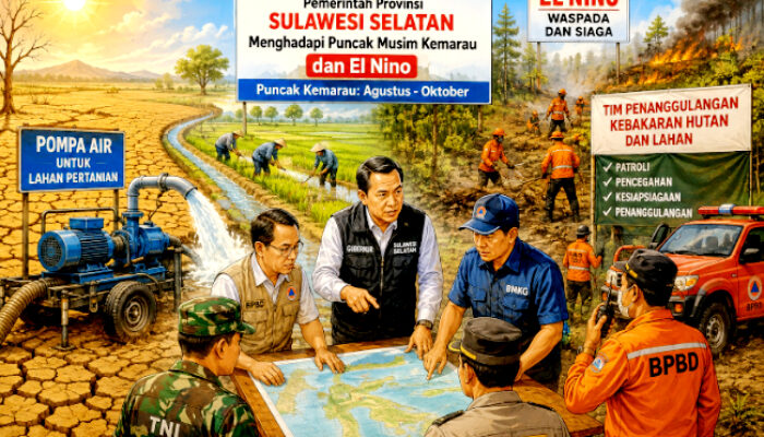 5 Daerah Sudah Darurat Kekeringan, Pemprov Sulsel Lakukan Ini
