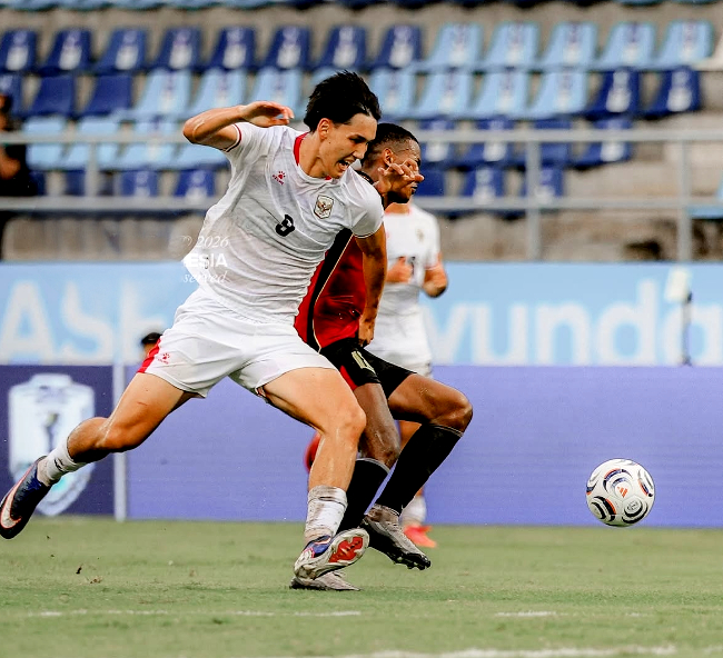 Tumpul di Babak Pertama Melawan Timor Leste, Timnas Indonesia Akhirnya Menang 3-0 pada pertandingan Piala AFF 2026
