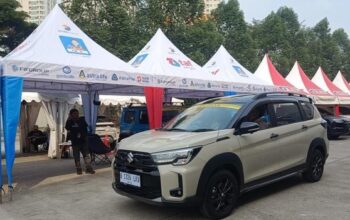 Suzuki memanfaatkan momen GIIAS 2026 memajang produk andalannya. Fronx, XL7, dan e Vitara sita perhatian pengunjung