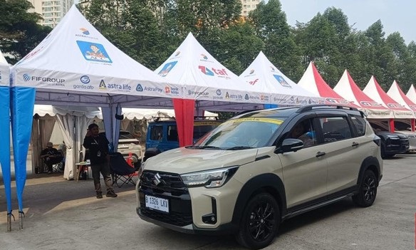 Suzuki memanfaatkan momen GIIAS 2026 memajang produk andalannya. Fronx, XL7, dan e Vitara sita perhatian pengunjung