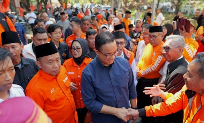 Kunjungan Anies Jadi Momentum Konsolidasi Gerakan Rakyat di Sulsel dalam memperkuat konsolidasi organisasi.