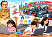 Sekolah-Sekolah di Makassar Belajar di Rumah, Dampak Antrean BBM