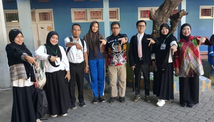 Peserta Pelatihan BCKS Shadowing Belajar Supervisi Di SMAN 14 Makassar
