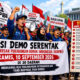 Hari Ini, Buruh Demo Serentak di 30 Daerah, Ini 11 Tuntutan