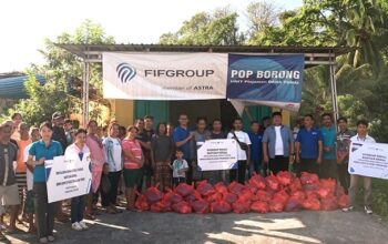 Sebanyak 170.000 lebih warga rasakan manfaat kontribusi publik FIFGROUP di seluruh Indonesia melalui program tanggung jawab sosial PT FIF