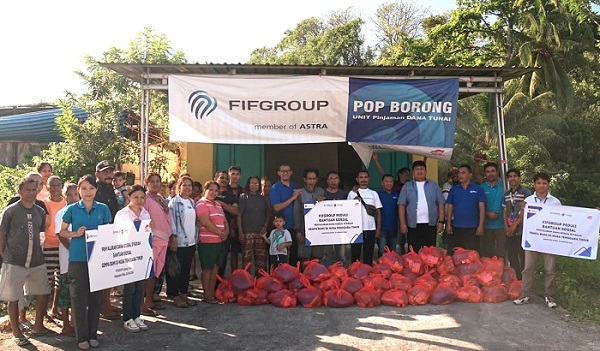 Sebanyak 170.000 lebih warga rasakan manfaat kontribusi publik FIFGROUP di seluruh Indonesia melalui program tanggung jawab sosial PT FIF