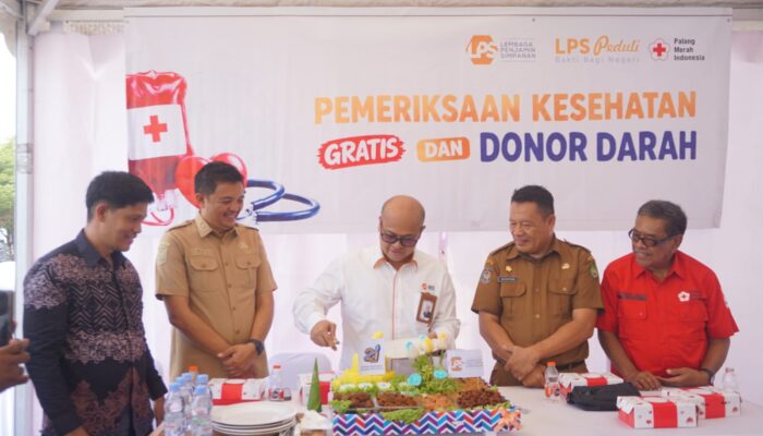Peringati HUT ke-21, LPS Road Show Pemeriksaan Kesehatan Gratis dan Donor Darah di 5 Kabupaten/Kota Sulawesi Selatan