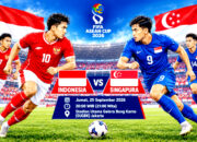 Jadwal Siaran Langsung FIFA ASEAN Cup Indonesia vs Singapura Malam Ini di Stadion Utama Gelora Bung Karno Jakarta
