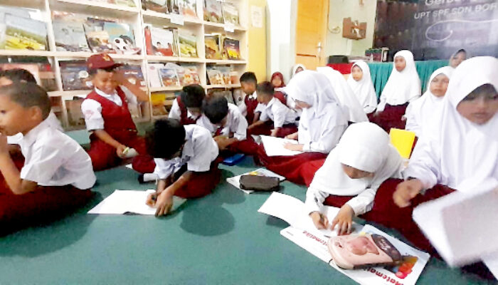 Ini Cara SDN Borong Hidupkan Literasi
