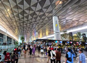 Penutupan Bandara Soetta Kembali Diperpanjang akibat dampak erupsi Gunung Anak Krakatau Minggu 6 September 2026