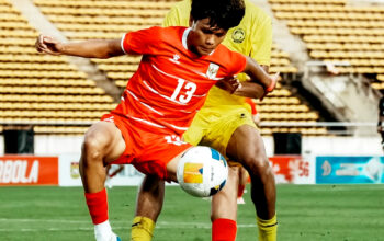 di New Laos National Stadium, Vientiane, Laos
