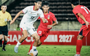 Tundukkan Laos, Indonesia Naik ke Puncak Klasemen Kualifikasi Piala Asia U-20 setelah pertandingan, Kamis malam