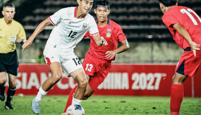 Tundukkan Laos, Indonesia Naik ke Puncak Klasemen Kualifikasi Piala Asia U-20