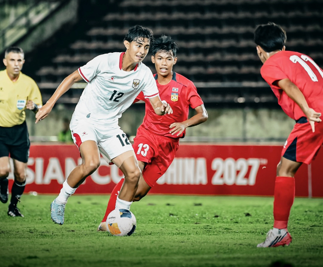Tundukkan Laos, Indonesia Naik ke Puncak Klasemen Kualifikasi Piala Asia U-20 setelah pertandingan, Kamis malam