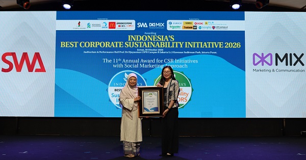 PT Federal International Finance atau FIFGROUP raih 2 penghargaan di Ajang Indonesia Corporate Sustainability Initiatives 2026