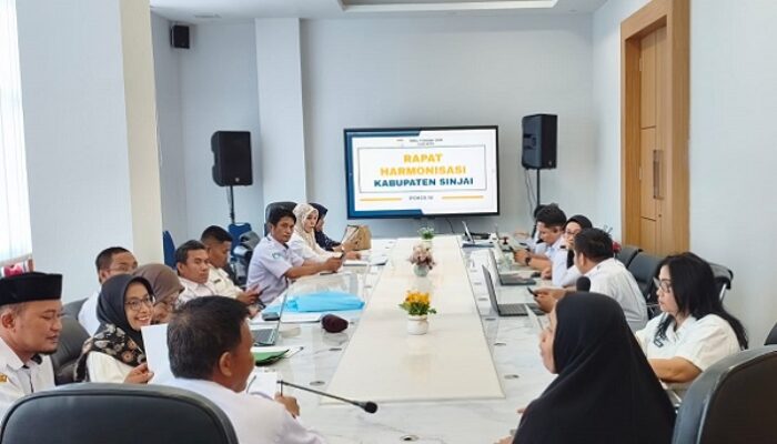 Pemkab Sinjai Rapat Harmonisasi Empat Ranperbup Bersama Kanwil Kemenkum Sulsel