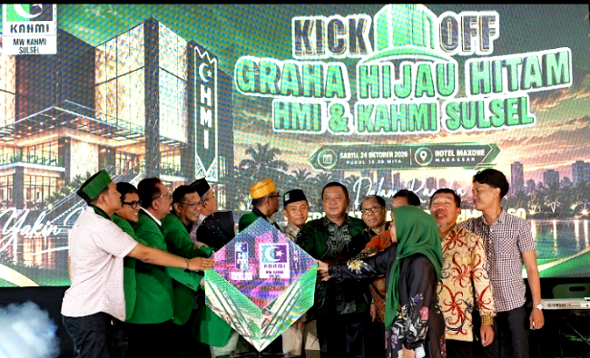 Kick OKick Off Graha Hijau Hitam, KAHMI Sulsel Bangun Ruang bagi Generasi Penerus berlangsung di Hotel MaxOne, Makassar, Sabtu malam