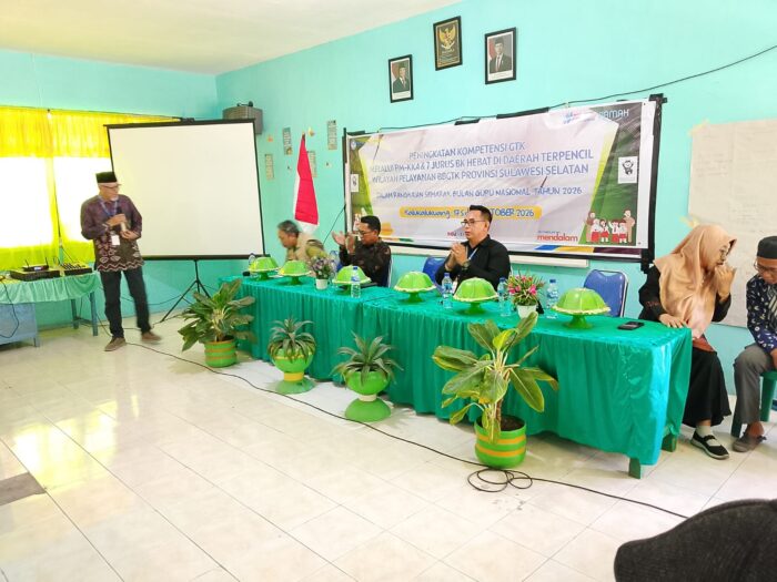 Setelah berlangsung empat hari, Bimtek Peningkatan Kompetensi GTK di pulau terpencil Kalukalukuang Kalmas, Pangkep, Sulsel