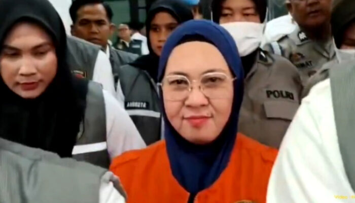 Mantan Bupati Gowa Husniah Talenrang Ditahan