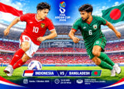 Jadwal Siaran Langsung Indonesia vs Bangladesh Malam Ini, Laga Penentu ke Final FIFA ASEAN Cup Kamis (1/10/2026) di Stadion SUGBK