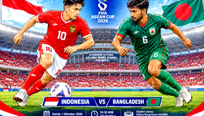 Jadwal Siaran Langsung Indonesia vs Bangladesh Malam Ini, Laga Penentu ke Final FIFA ASEAN Cup