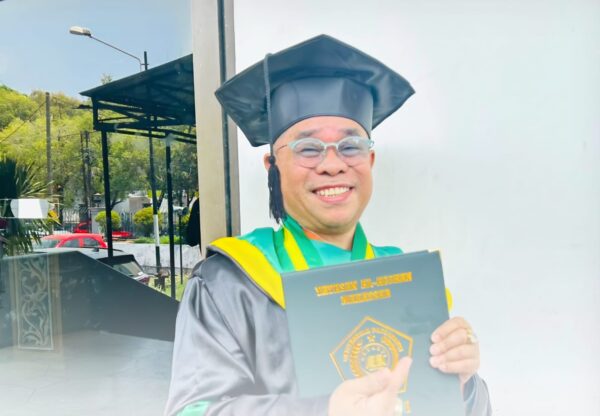 Politisi asal NTT raih gelar magister ilmu pemerintahan di Unpacti Makasssar, Sabtu (26/9/2026) dengan IPK 3,98.