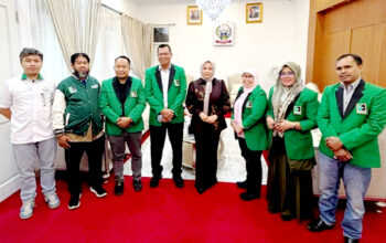 Jelang Lauching Pembangunan Graha Hijau Hitam, KHMI Sulsel Audiensi dengan Wagub Sulsel di Rumah Jabatan Wagub di Makassar