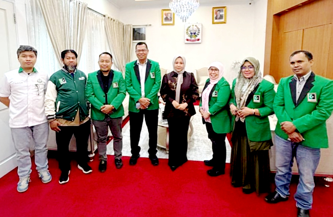 Jelang Lauching Pembangunan Graha Hijau Hitam, KHMI Sulsel Audiensi dengan Wagub Sulsel di Rumah Jabatan Wagub di Makassar