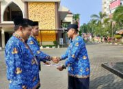 Dua pegawai Balai Besar Guru dan Tenaga Kependidikan (BBGTK) Sulawesi Selatan naik pangkat, satu purnabakti.