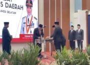 Setelah pelantikan, Senin, 5 Oktober 2026, Andi Winarno resmi menjadi Pj Sekda Sulsel usai empat hari menjabat Plh
