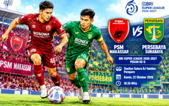 BRI Super League: PSM vs Persebaya, Laga Klasik Jumpa Mantan Petang Ini berlangsung di Gelora BJ Habibie Parepare