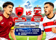 Siaran Langsung PSM Makassar vs Madura di Super League Petang Ini berlangsung di Stadion Gelora BJ Habibie Parepare