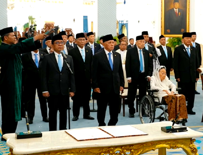Prabowo Lantik Wantimpres: Dari Mantan Pejabat Negara, Pamannya Wapres Gibran Hingga Rocky Gerung di Istana Negara